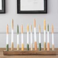 Atelier decorations de bougies - Technique du dip dye