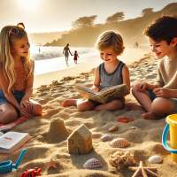 Beach Playdate & Partage de Livres